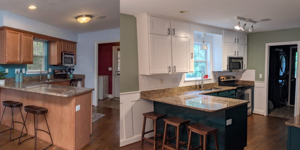 Before and After Cabinets - Increase Your Home Value Through These Quick Improvements - Shefter, Stuart