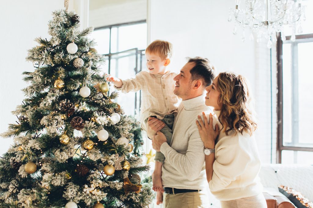 Christmas Tree Safety Tips - Shefter, Stuart - Paint Covered Overalls - Durham North Carolina