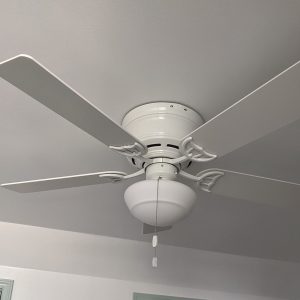 Installing a Ceiling Fan - Paint Covered Overalls - Durham North Carolina