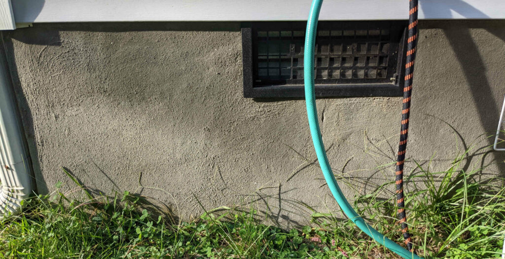 Foundation and Vent - Paint Covered Overalls - Durham North Carolina